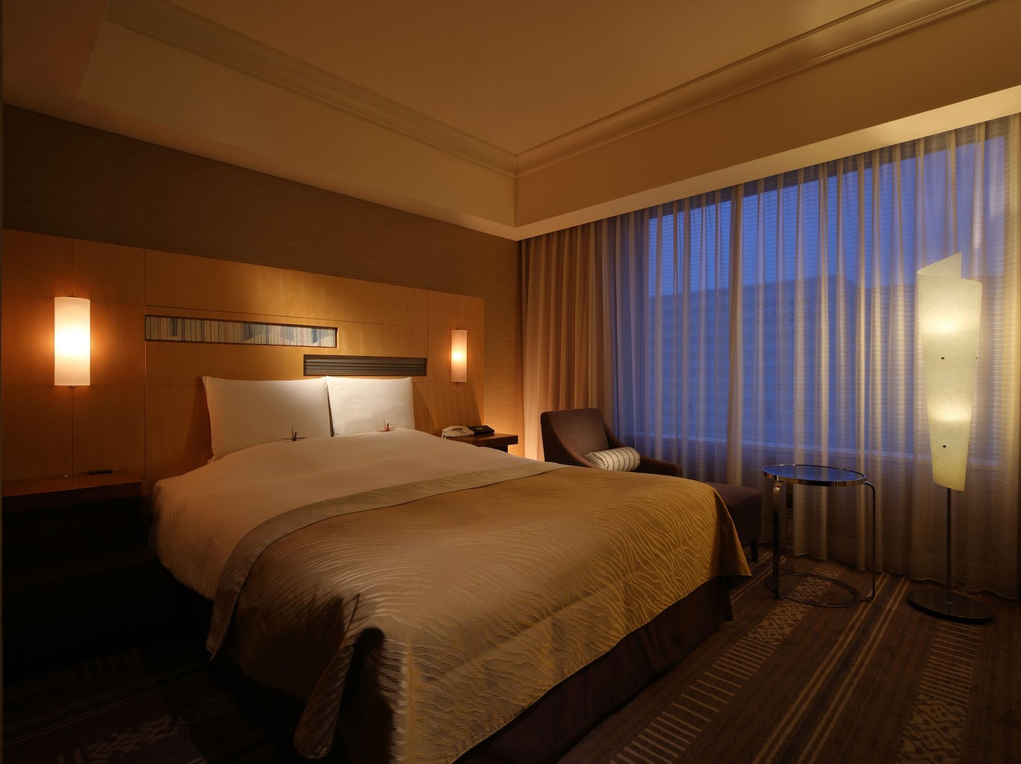 Hotel Okura Fukuoka Fukuoka  Kültér fotó A room at the hotel