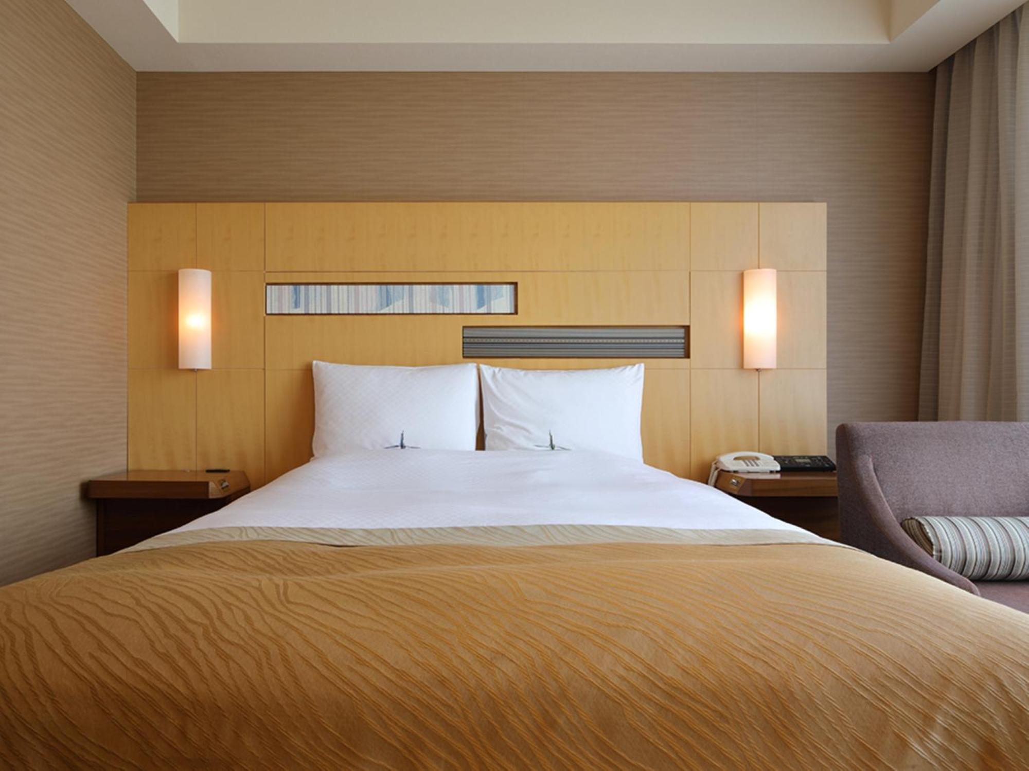 Hotel Okura Fukuoka Fukuoka  Kültér fotó A bedroom