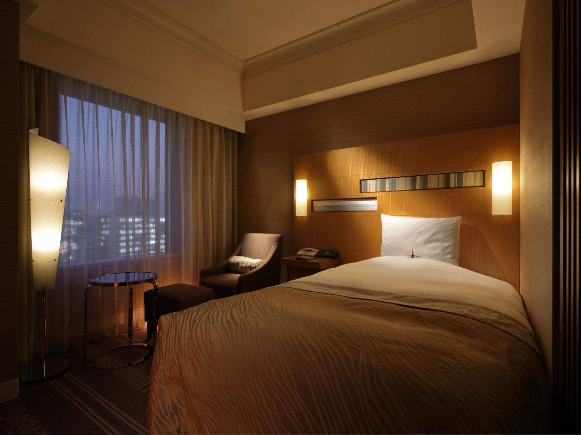 Hotel Okura Fukuoka Fukuoka  Kültér fotó A room at the hotel