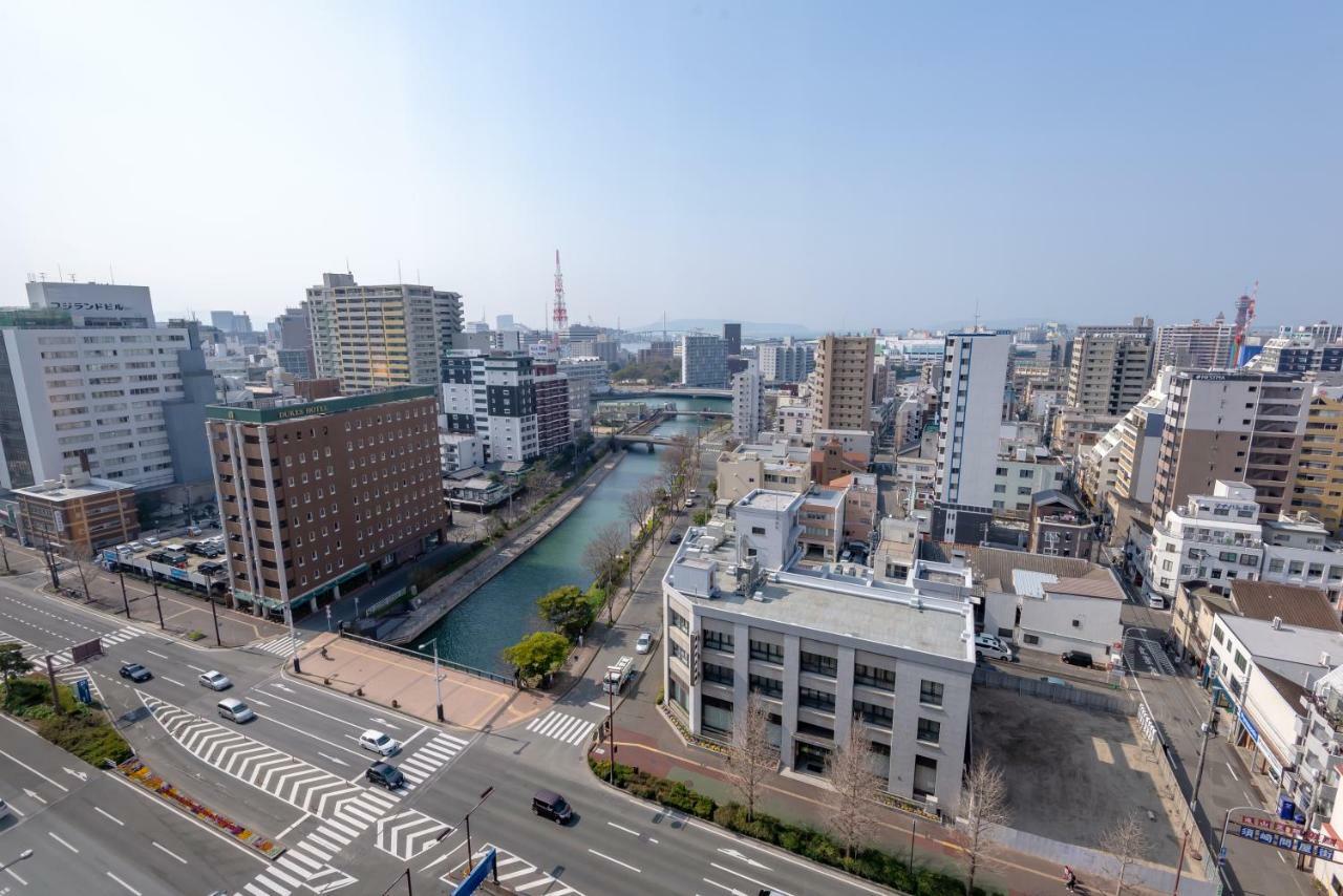 Hotel Okura Fukuoka Fukuoka  Kültér fotó View of the river in Nagoya